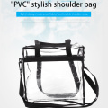 Bolsa de ombro de pvc pvc crossbody saco de moda ombro de grande capacidade para crossbody saco